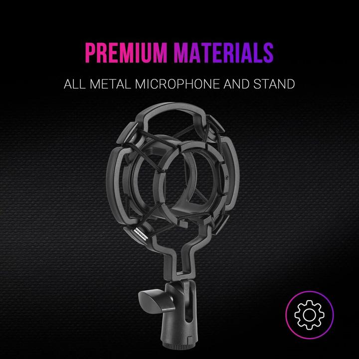 Actual product image Mars Gaming Microphone MMicPro avec bras de montage (Noir)