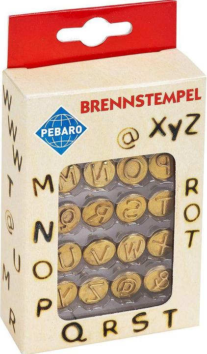 Produktbild Pebaro Brandmalstempel Set
