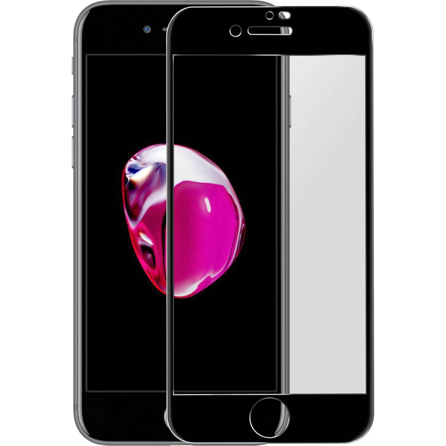 Thumbnail - Avizar Displayschutzfolie, Case friendly Schutz (1 Stück, Apple iPhone 7 Plus), Smartphone Schutzfolie, Schwarz