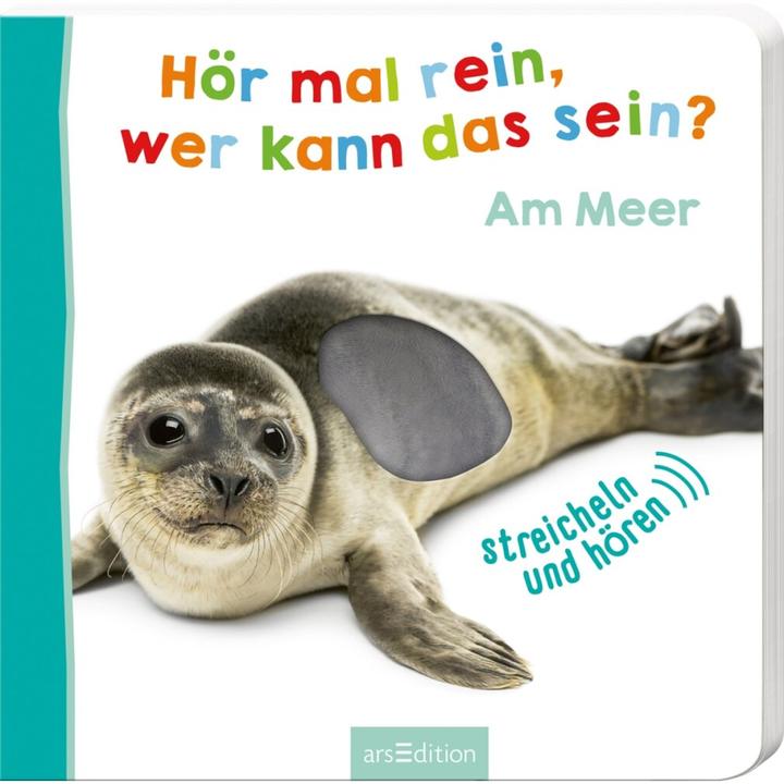 Actual product image Listen, who could that be? By the sea (German)