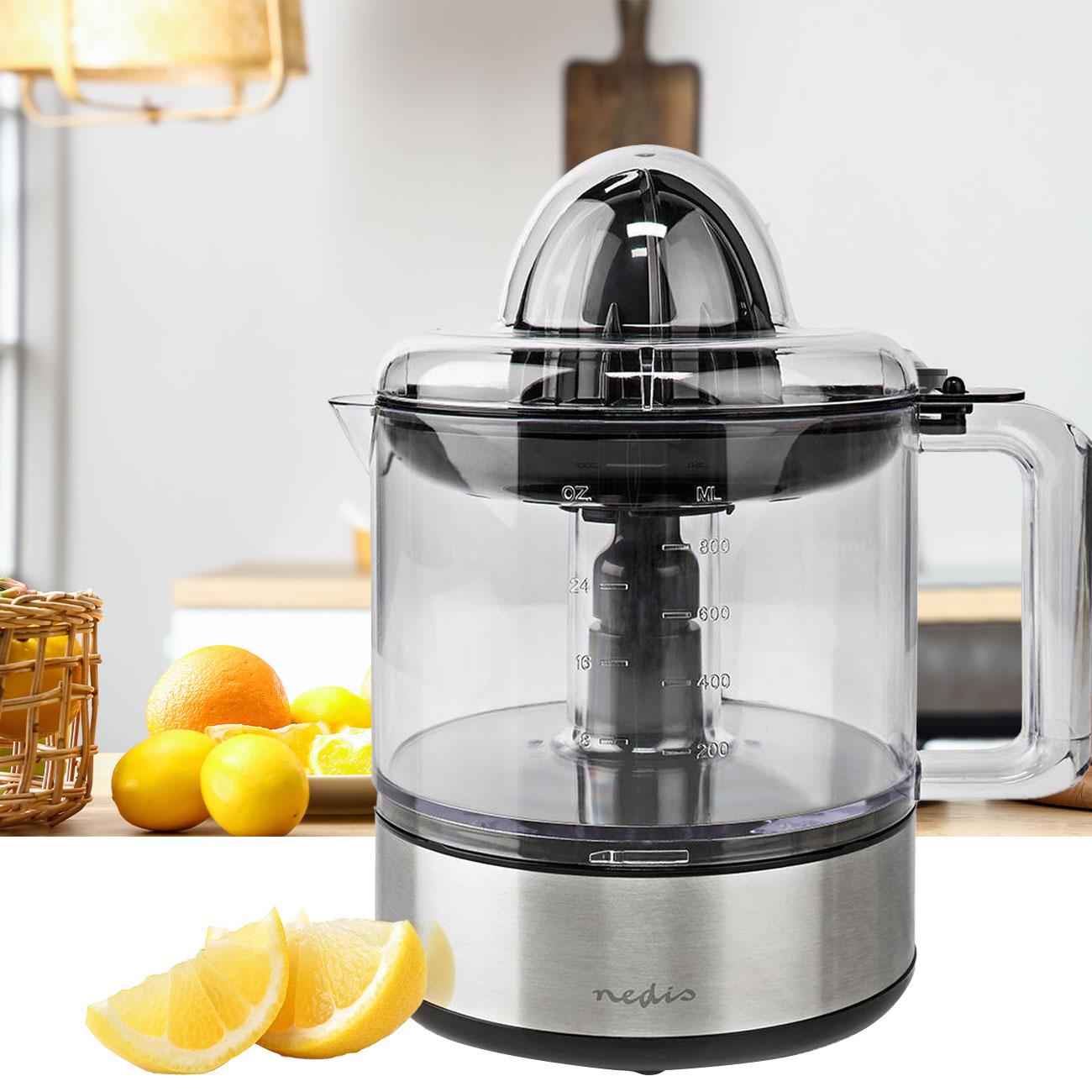 Thumbnail - Nedis Citrus Presses, Entsafter, Schwarz, Silber