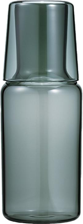 Hario Colors Night Karaffe - 600ml Karaffe mit 280ml Glas, grau (0.60 l)