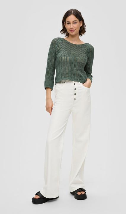 Immagine prodotto s.Oliver Strickpullover Pullover aus Ajourstrick (L)