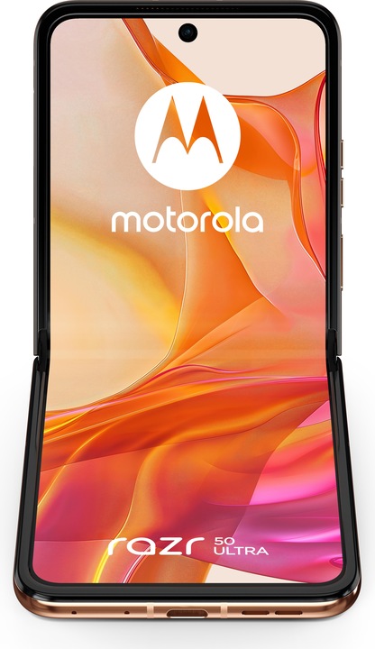 Immagine prodotto Motorola Razr 50 Ultra (512 GB, Peach Fuzz, 6.90", SIM + eSIM, 50 Mpx)