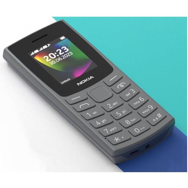 Nokia 105 (2023) (1.80", 2G), Tastenhandy, Grau