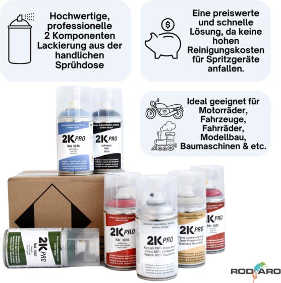 Produktbild 2K Pro 2K Klarlack (Klarlacktransparent, 0.25 l)