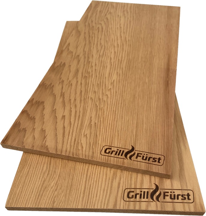 Actual product image Grillfürst Incense Planks Cedar XL 40 x 19.5 x 1.1 cm Set of 2
