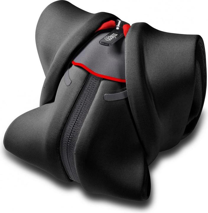 Image du produit miggo Strap & Wrap, appareil photo numérique, spandex, néoprène, noir, rouge, CSC, 59 cm, 120 mm