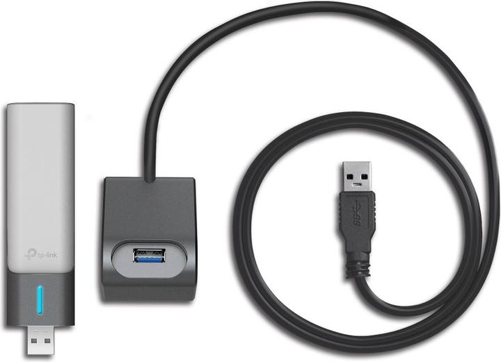 Actual product image TP-Link (Archer TX50UH) AX3000 High Gain Wireless USB Adapter, Dual Band, USB 3.0, MU-MIMO, OFDMA, WPA3, Cra