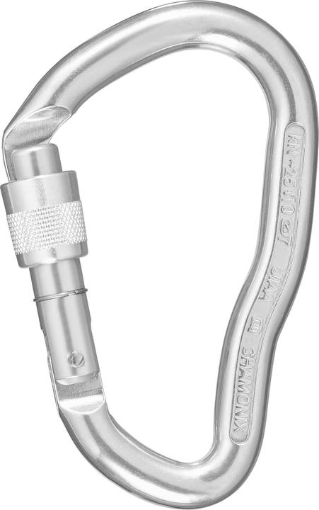 Actual product image Simond Snap hook HMS screw lock aluminium