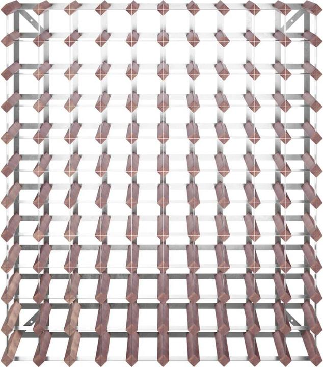 Image du produit vidaXL Weinregal (110 x 22,5 x 110 cm, 120 Fl.)