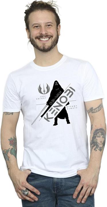 Image du produit Star Wars - T-shirt OBI-WAN KENOBI JEDI KNIGHT - Homme (S)