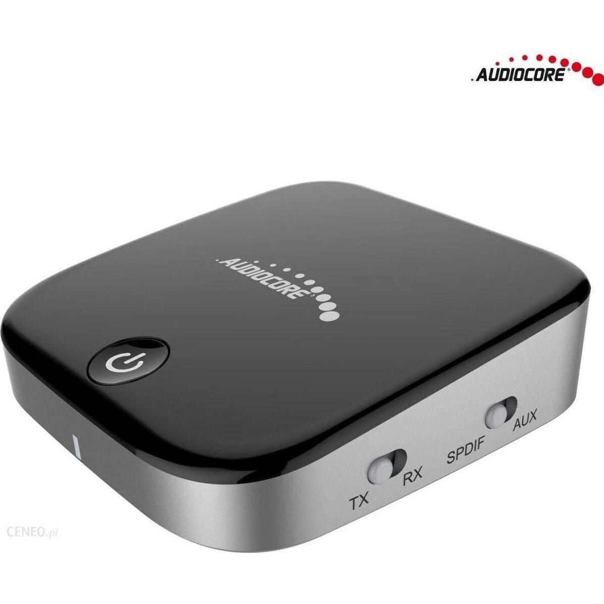 Audiocore Adattatore AC830 (Jack - Micro USB colore rosso) (Ricevitore), Adattatore audio Bluetooth, Bianco