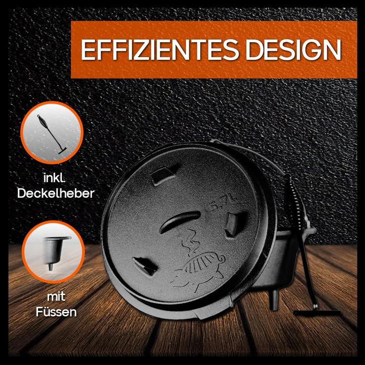 Actual product image Grillschweine Dutch Oven