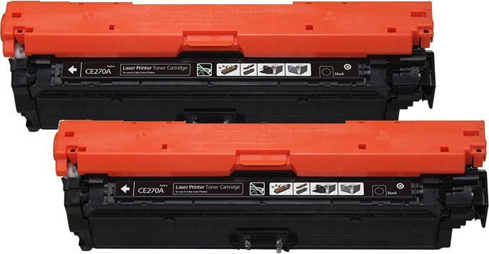 Actual product image Hermex Compatible HP 650A CE270A Toner Cartridge black (FC)