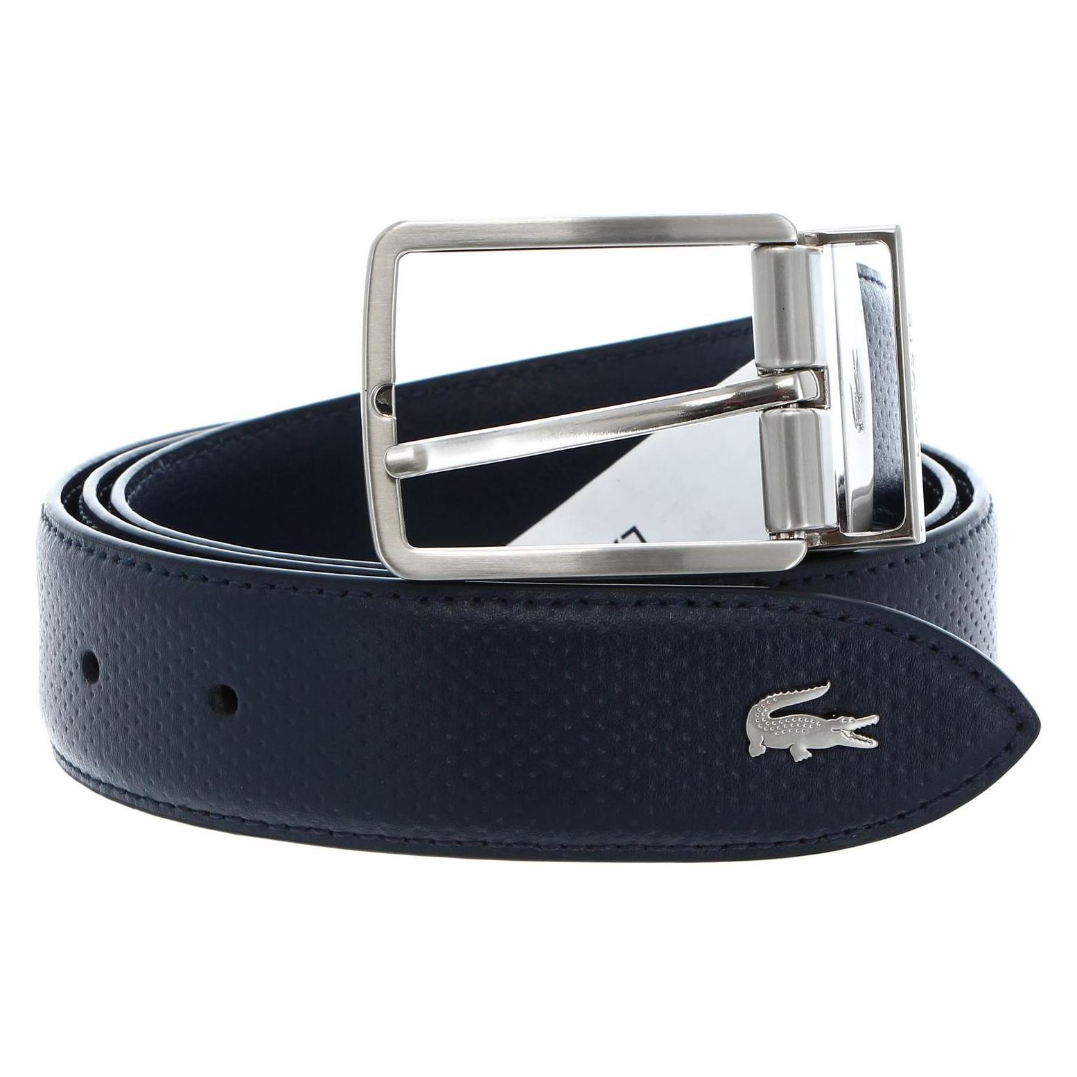Lacoste, Herren, Gürtel, Elegance Reversible Belt, Blau