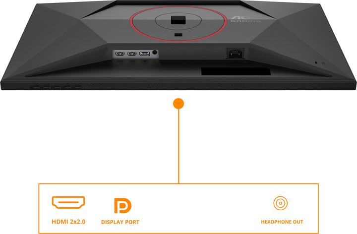 Actual product image AOC 27G4HA (1920 x 1080 pixels, 27")