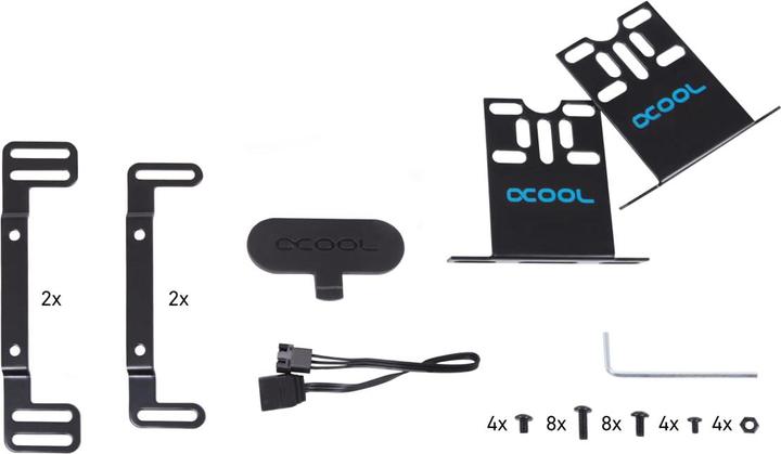 Immagine prodotto Alphacool PUM Core 100 Aurora D5/VPP serbatoio di espansione in acetale/acrilico con pompa VPP655