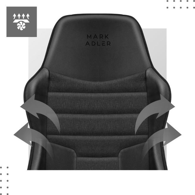 Image du produit Mark Adler Chaise de bureau BOSS 4.2 BLACK