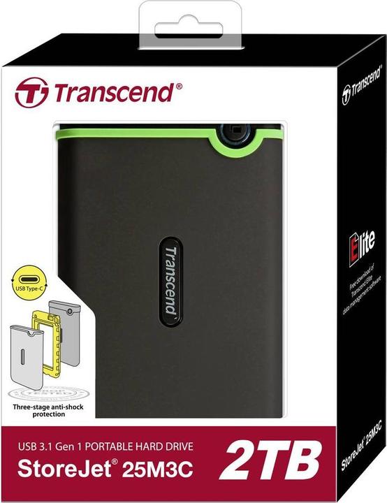 Productafbeelding Transcend StoreJet 25M3 (2 TB)