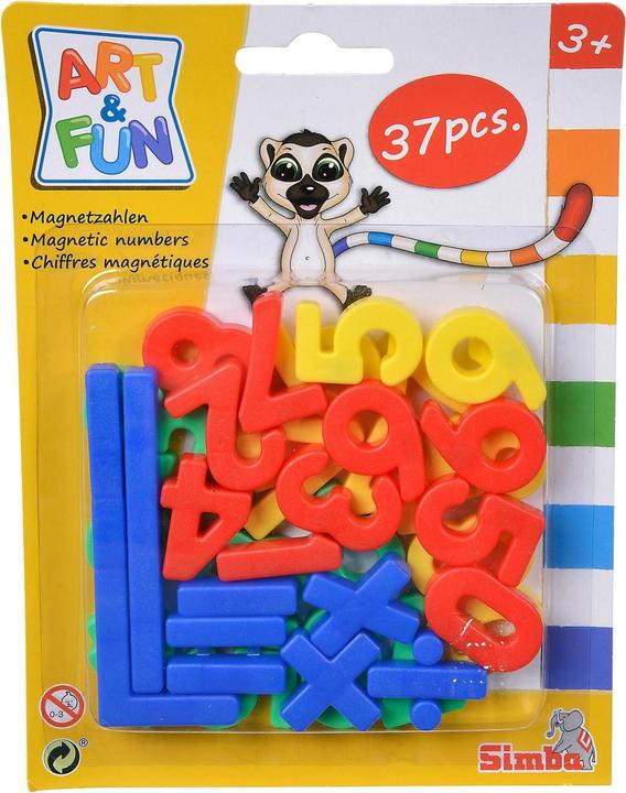 Produktbild Simba A&F Magnetzahlen /-zeichen (Deutsch, Französisch, Italienisch, Englisch)