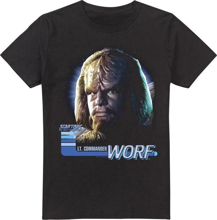 Actual product image Mens The Next Generation Worf T-Shirt (4XL)