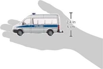 Actual product image Siku Police bus
