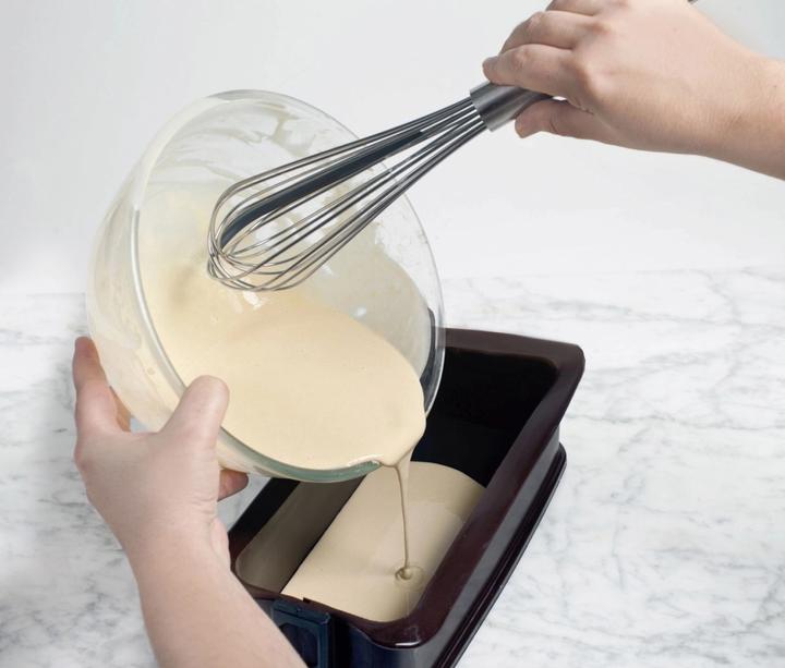 Produktbild Lacor Schwingbesen mit Silikonschaber 32cm