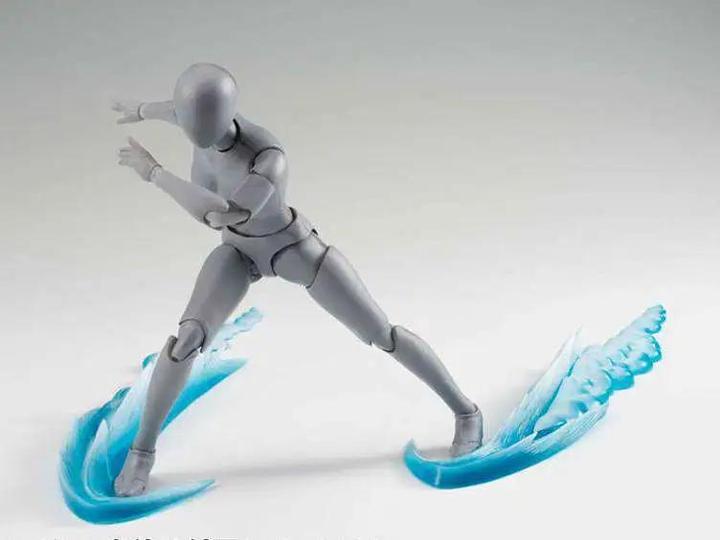 Produktbild Bandai Tamashii Effect Wave Blue Action Figure Accessory