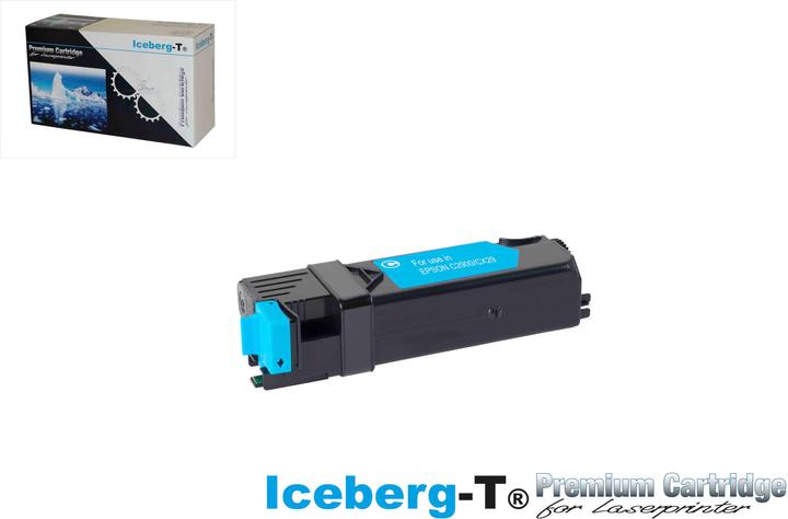 Actual product image Iceberg-T Toner Epson C2900/CX29 2'500 pages, cyan (C)