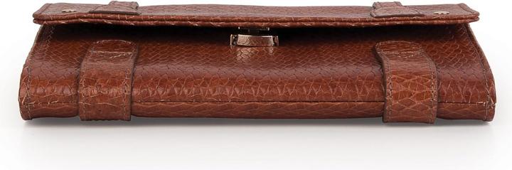 Actual product image Kate Moss Leather Handbag with Zipper and Adjustable Shoulder Strap
