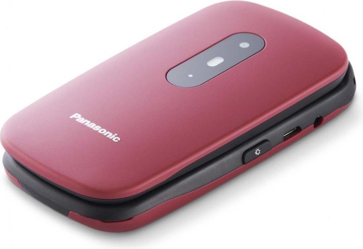 Actual product image Panasonic KX-TU446EXR 2G (0.03 GB, Red, 2.40", Single SIM, 2G)