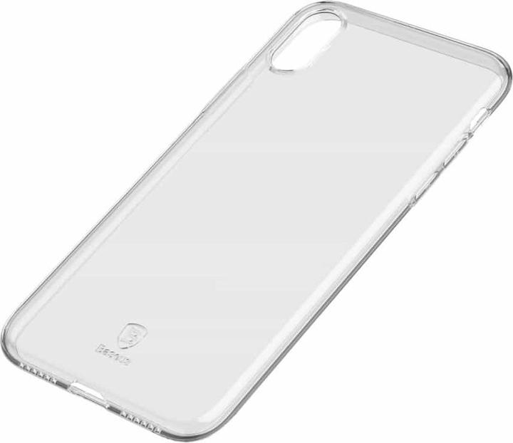 Actual product image Baseus iPhone XS / X Premium Super Slim Rubber Case TPU Transparent (Apple iPhone X, Apple iPhone XS)