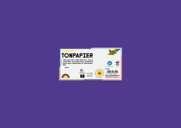 Produktbild Folia Zeichenpapier farbig Format A3 (130 g/m², 1 x)