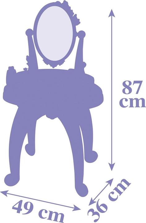 Actual product image Smoby Frozen 2 in 1 dressing table
