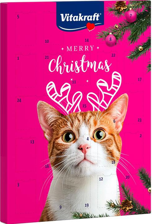 Actual product image Vitakraft Advent calendar for cats (Adult, Junior, 1 pcs., 363 g)