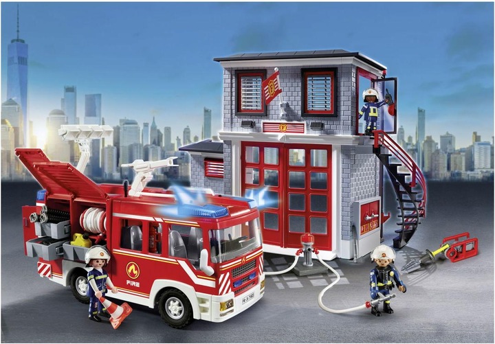 Produktbild Playmobil Feuerwehr-Megaset (71603, Playmobil City Action)
