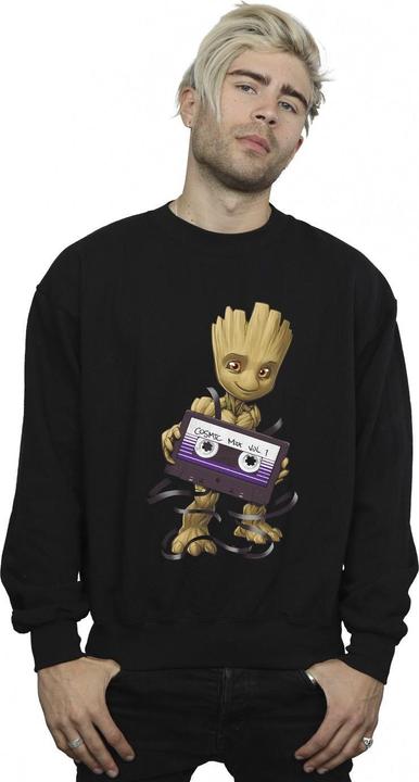 Immagine prodotto Guardians Of The Galaxy Groot Cosmic Tape Felpa Uomo (3XL)
