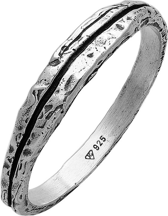 Immagine prodotto Haze & Glory Ring Bandring - Slider Oxid Finish 925 Silber (64, 925 Argento)