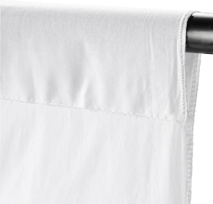 Image du produit Walimex pro Fond en tissu 2,85x6m, uni blanc (285 cm, 600 cm)