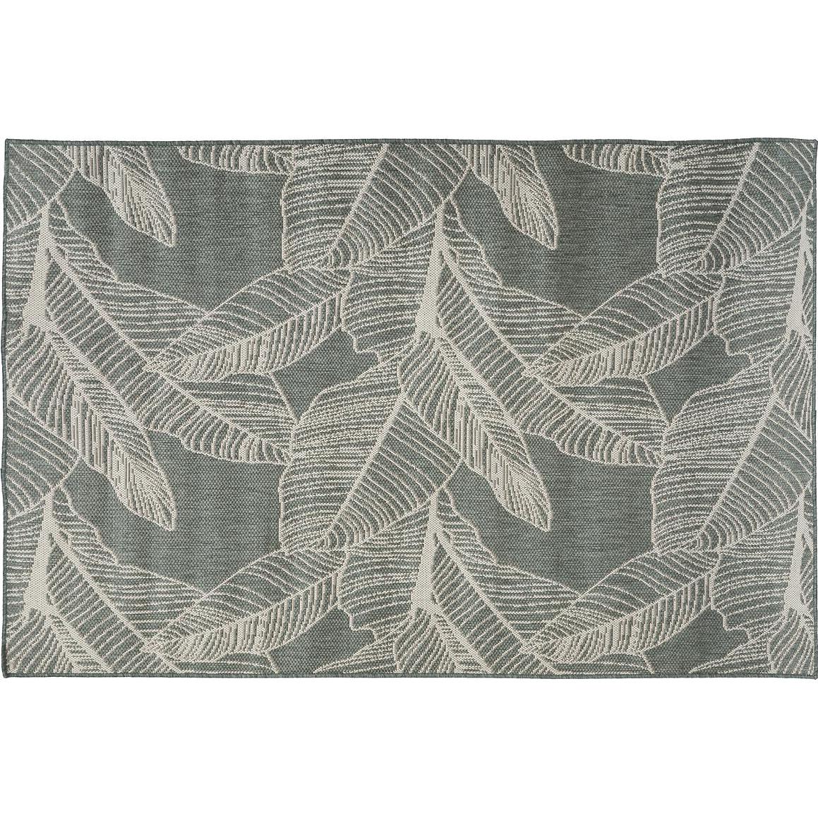 Atmosphera, Teppich, Outdoor + Indoor Teppich Farbe ve 120x160, grün (120 x 160 cm)