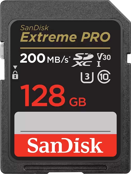 SanDisk Extreme PRO UHS-I V30 (128 GB, SDXC, U3, UHS-I)