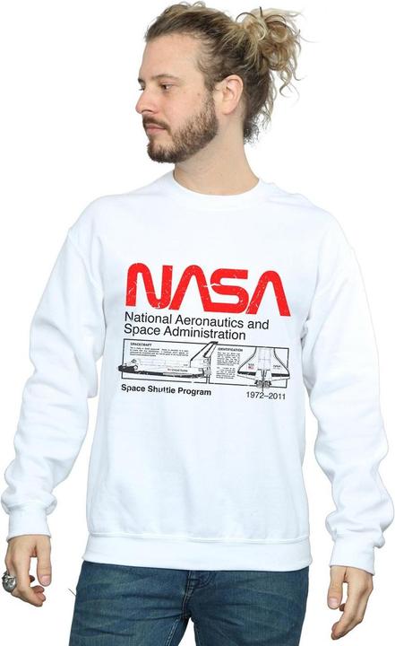 Immagine prodotto Nasa Felpa Navetta Spaziale Uomo (M)
