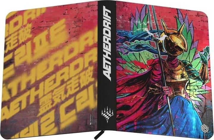 Actual product image Ultimate Guard Zipfolio 360 Xenoskin Magic: The Gathering "Aetherdrift" - Design 1