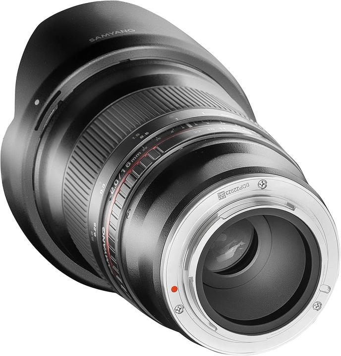 Productafbeelding Samyang 16mm f/2-23MFT (Micro Vier Derde, APS-C / DX)