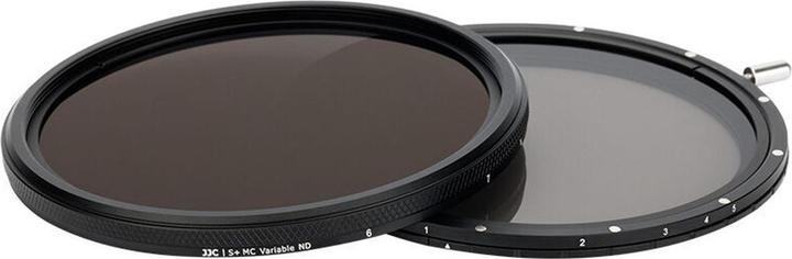 Image du produit JJC F RCND62 Filtre TrueColor Adjustable ND2.5 ND1000 (62 mm, Filtre gris neutre)