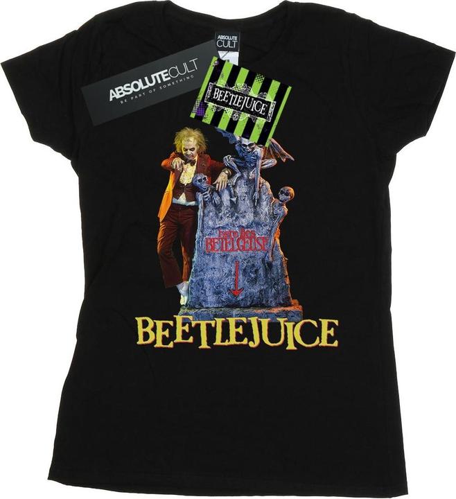 Produktbild Beetlejuice TShirt Here Lies Baumwolle (XL)