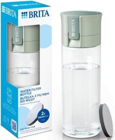 Image du produit Brita Vital Filterflasche 0 6 l Pastellgrün (0.60 l)