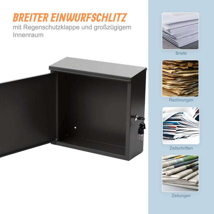 Actual product image Relaxdays postbox