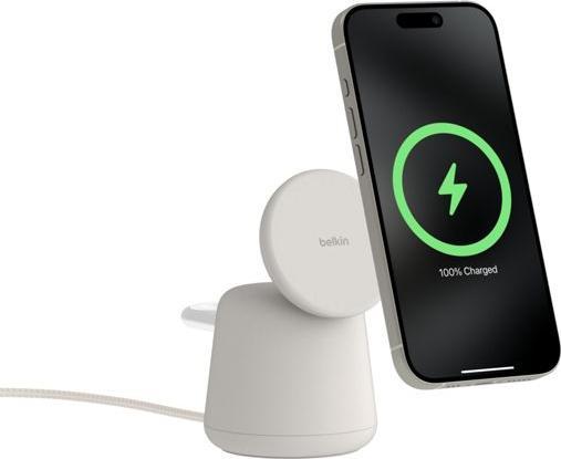 Actual product image Belkin BoostCharge Pro 2-in-1 Qi2 charging station (15 W)